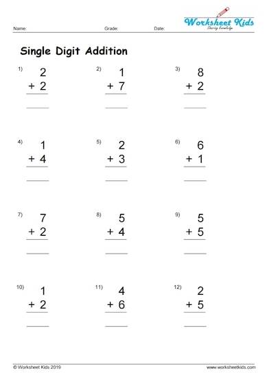adding-one-digit-numbers-worksheet-worksheets-for-kindergarten