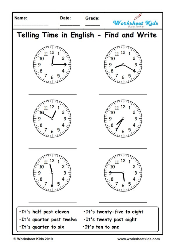 teaching-time-worksheets-worksheets-for-kindergarten