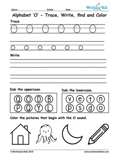 Free Alphabet Printables  100s of Free Printable ESL Worksheets