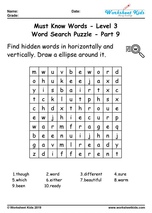 fortnite word search printable grade 3