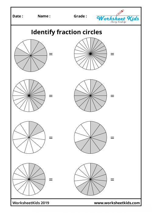 fraction circles montessori