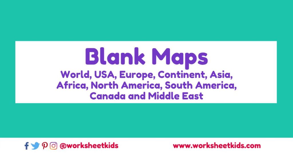 political blank maps for kids students geography printable pdf