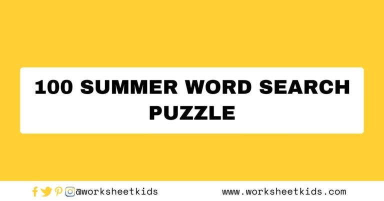 free summer word search puzzles for kids and adults